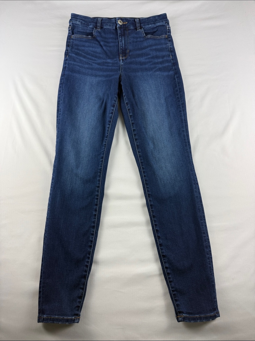 American Eagle Curvy High Rise Jegging Women's 8 Long Stretch Jeans